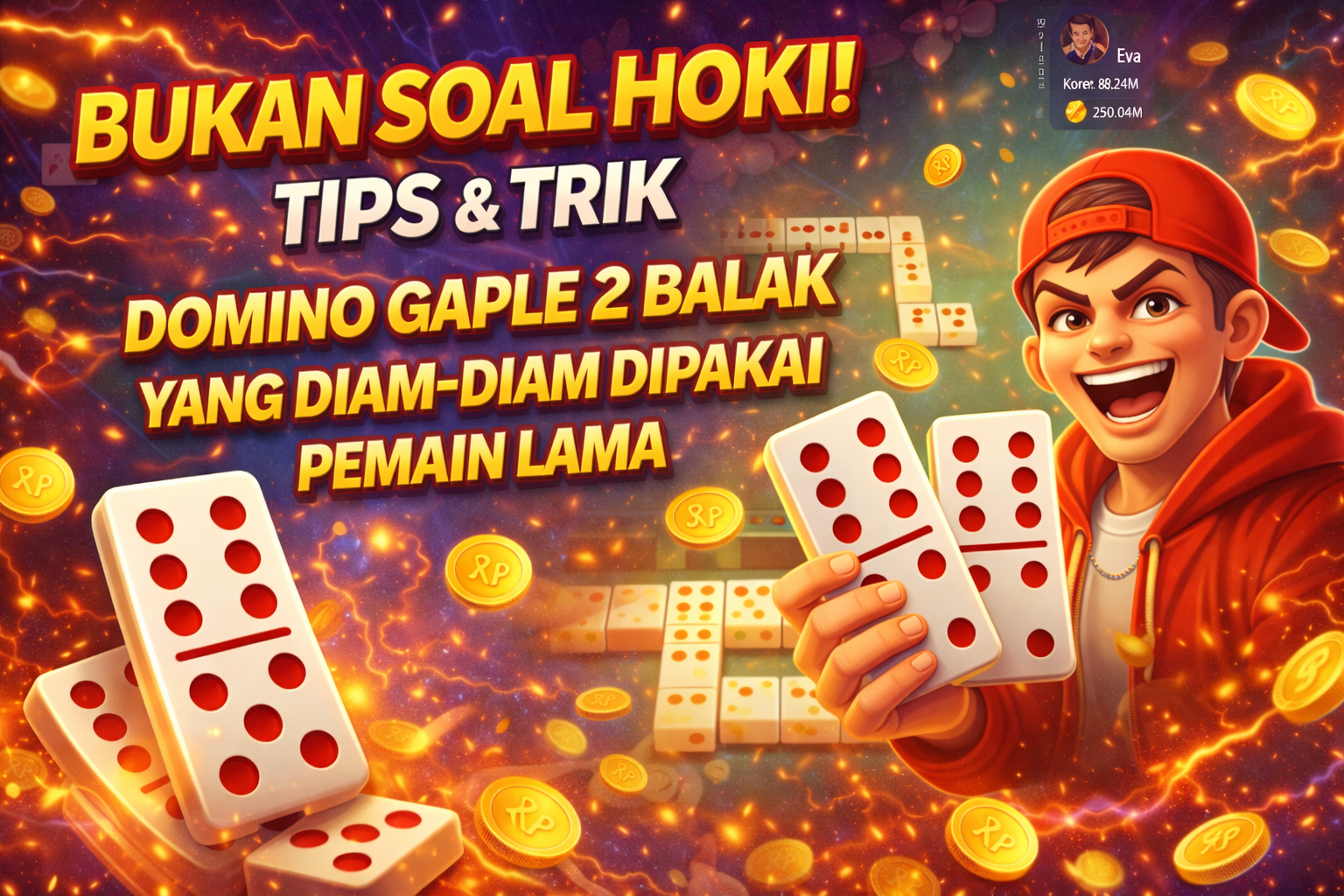 Bukan Soal Hoki! Tips & Trik Domino Gaple 2 Balak yang Diam-Diam Dipakai Pemain Lama