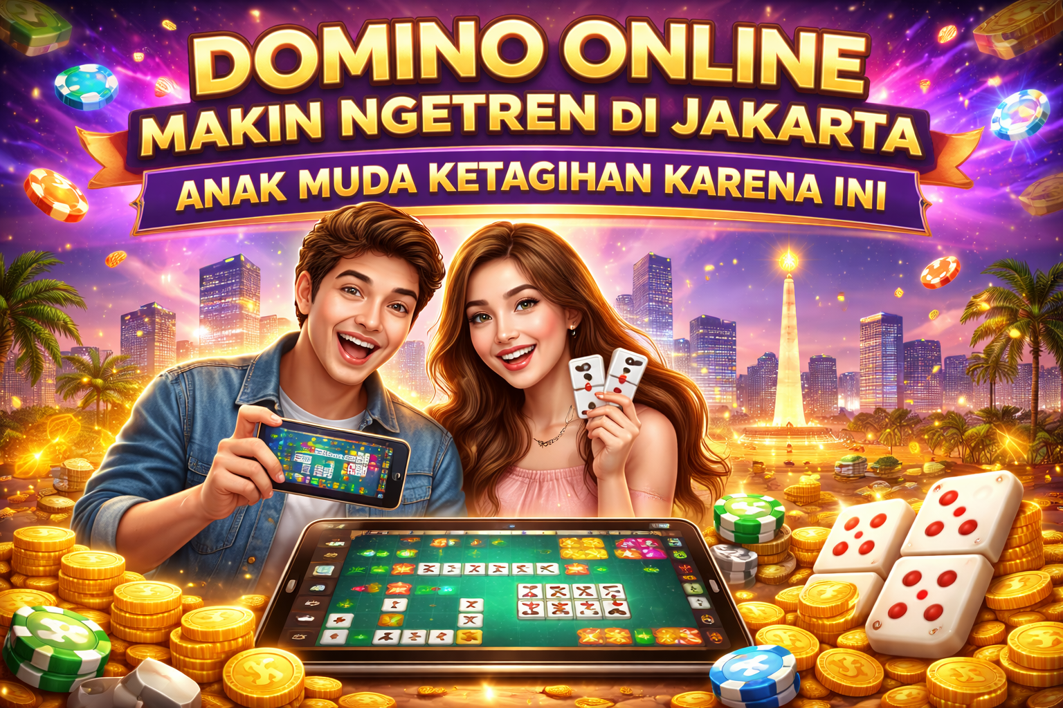 Domino Online Makin Ngetren di Jakarta Anak Muda Ketagihan karena Ini